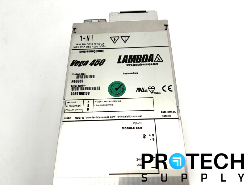 Load image into Gallery viewer, TDK-Lambda Vega 450 Power Supply K40050 with WARRANTY