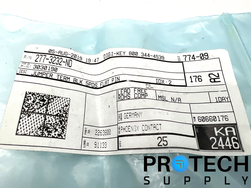 Load image into Gallery viewer, (12/Pk) Phoenix 3030190 5 Position Terminal Block with WARRANTY