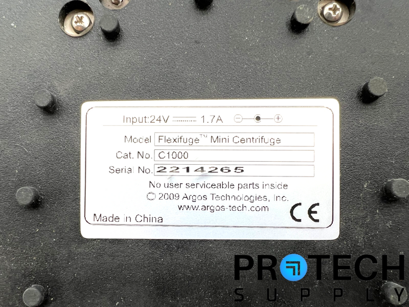 Load image into Gallery viewer, Argos Flexifuge Mini Centrifuge C1000 For PARTS / REPAIR