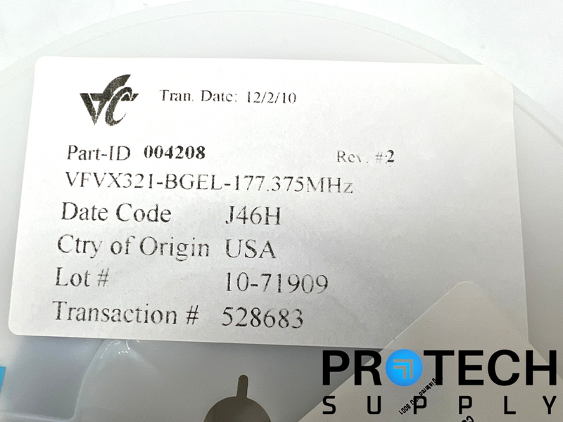Load image into Gallery viewer, (218/Pk) Valpey Fisher VFVX321-BGEL-177.375 Crystal 177.375MHz NEW with WARRANTY