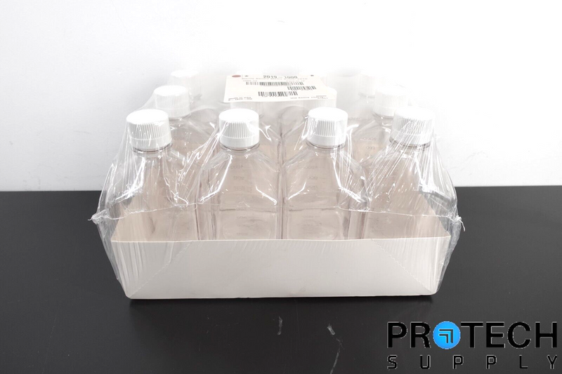 Load image into Gallery viewer, (Case of 12) Thermo Nalgene 2019-1000 Square PETG Media Bottles with WARRANTY
