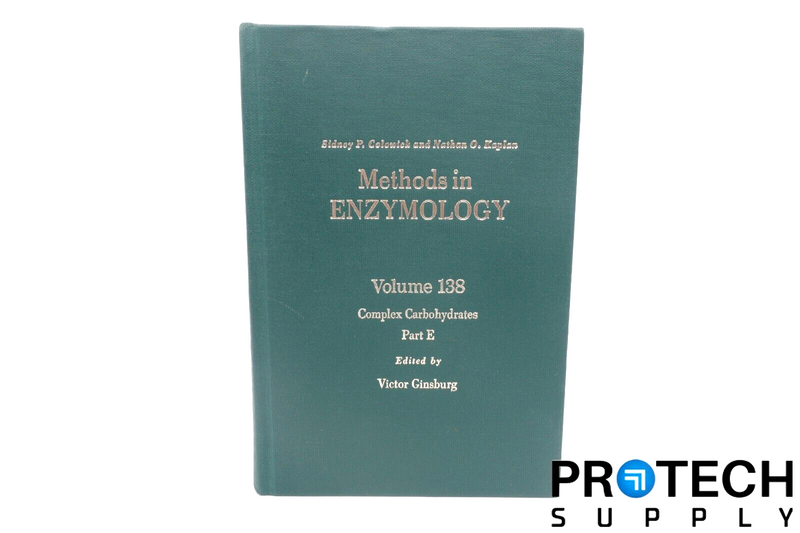 Load image into Gallery viewer, Methods of Enzymology: Complex Carbohydrates, Vol. 138, Pt. E - by Ginsburg