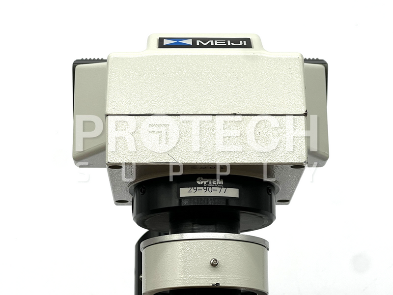 Load image into Gallery viewer, Meiji Microscope Head + HWF10X Lens + Optem Zoom 70XL Assy GUARANTEED