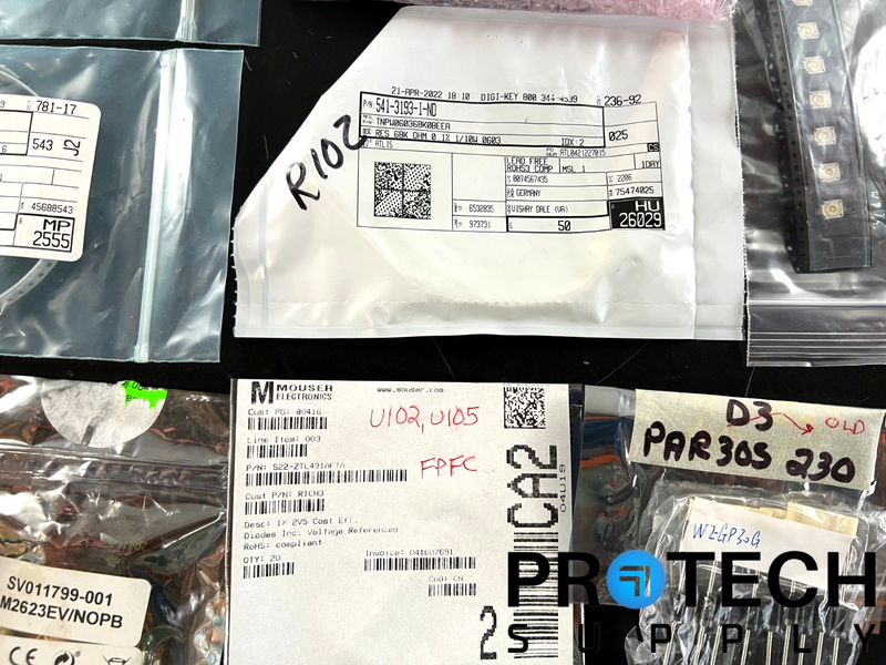 Load image into Gallery viewer, Lot of Misc Capacitors (Aluminum/Ceramic) / Diodes / Resistors / Transformers