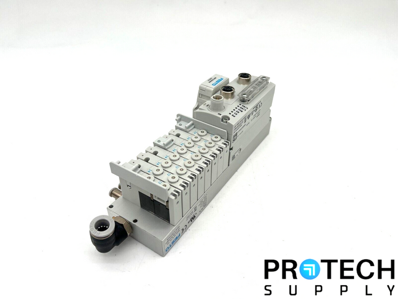 Load image into Gallery viewer, Festo 565449 Solenoid Valve + Machine Control + Plug Socket Assy with WARRANTY