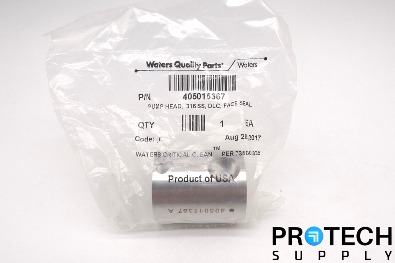 Load image into Gallery viewer, Waters 700009190 Pump Head 316 SS DLC Face Seal 405015367 NEW with WARRANTY