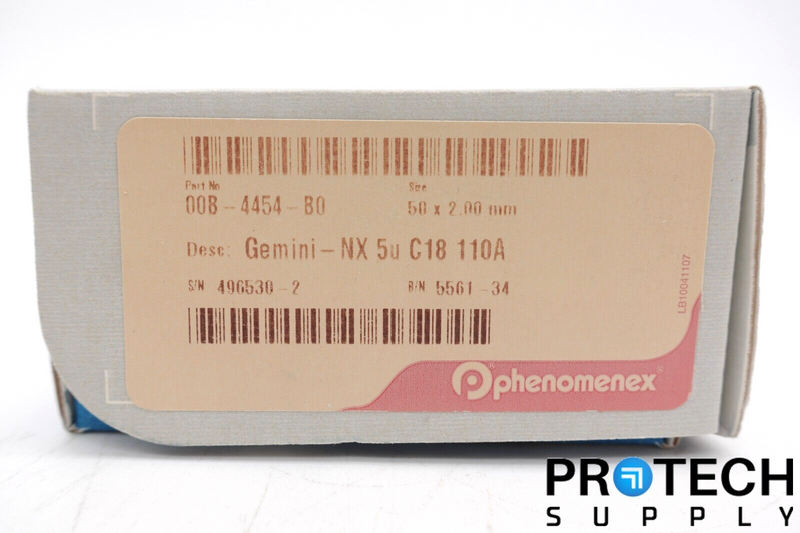 Load image into Gallery viewer, Phenomenex Gemini-NX 5u C18 110A 00B-4454-B0 Column NEW with WARRANTY