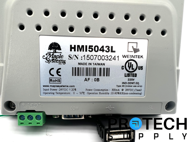Load image into Gallery viewer, Maple Systems HMI5043L Color Machine Interface Touchscreen 4.3" with WARRANTY