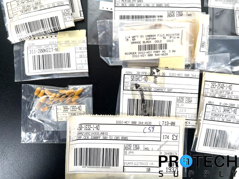 Load image into Gallery viewer, Lot of Miscellaneous Capacitor/Resistor/Regulator/Transistor/Resistor/Inverter