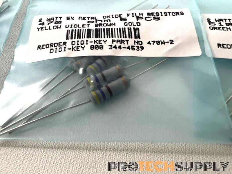 Load image into Gallery viewer, NEW Lot of 51 Bags of Various Metal Oxide Film Resistors 62-7.5k Ohm w/ WARRANTY