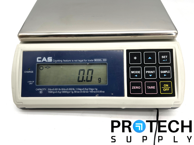 Load image into Gallery viewer, CAS Corporation ED-3 Counting Scale + Power Adapter with WARRANTY