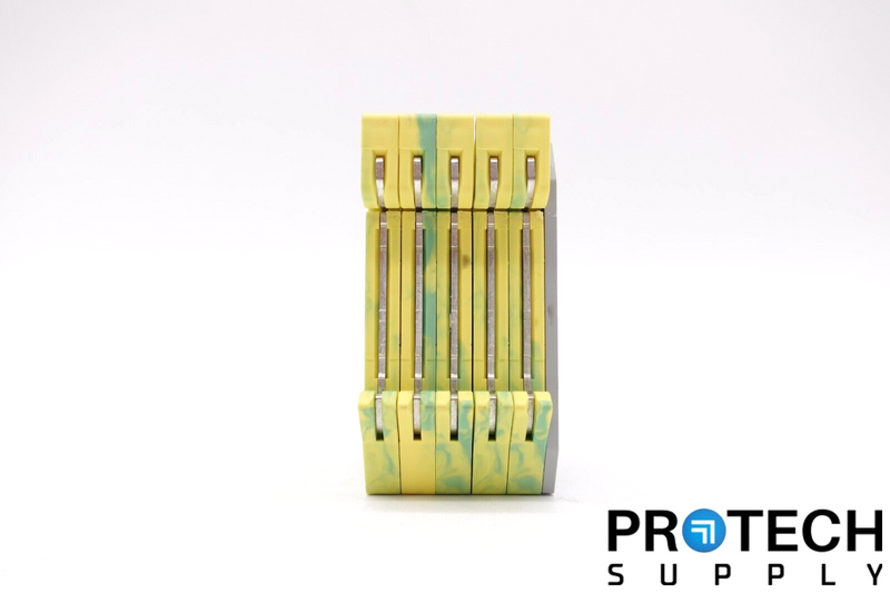 Load image into Gallery viewer, (Set of 5) Phoenix Contact Typ UT 4 Terminal Blocks + D-UT 2.5-4 with WARRANTY