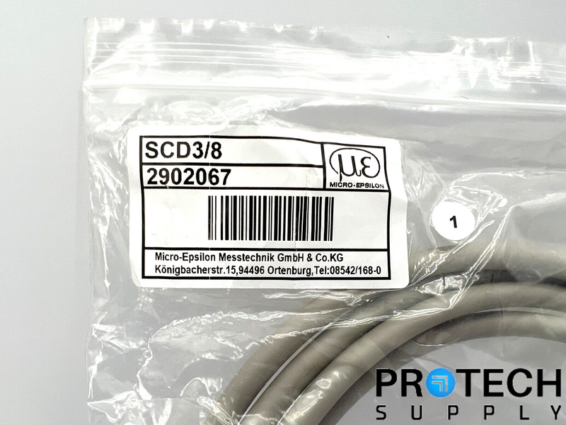 Load image into Gallery viewer, Micro Epsilon SCD3/8 Cable 8-Pin to M23 Connector NEW with WARRANTY