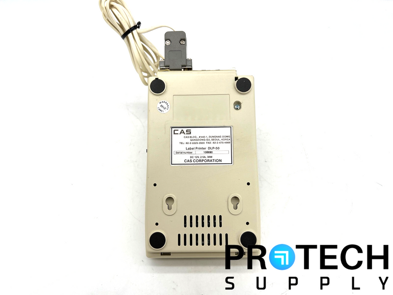 Load image into Gallery viewer, CAS Corporation DLP-50 Label Printer 12V 2.5A 30W + Power Adapter with WARRANTY