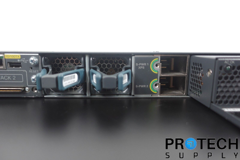 Load image into Gallery viewer, Cisco WS-C3750X-48PF-S 48-Port Gigabit IP Base Switch with WARRANTY