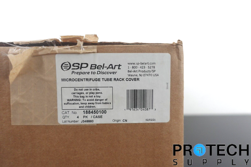 Load image into Gallery viewer, (20 Case) SP Bel-Art 188450100 Microcentrifuge Tube Rack Cover NEW with WARRANTY