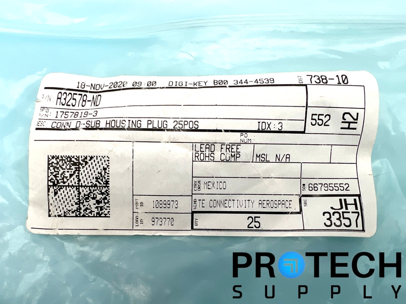 Load image into Gallery viewer, (Pack of 24) TE Connectivity 1757819-3 Connector + Contact Pin NEW with WARRANTY
