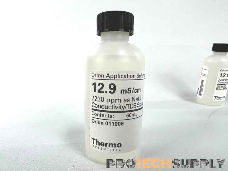 Load image into Gallery viewer, NEW 4x60 mL Bottle Thermo Scientific 011006 12.9mS/cm Conductivity/TDS Standard