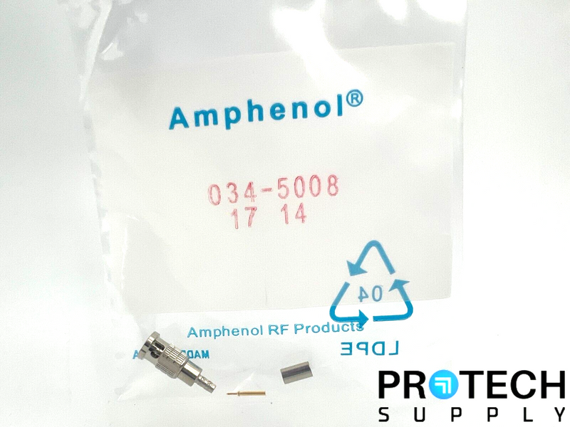 Load image into Gallery viewer, Amphenol BNC HD Connector Plug 034-5008 NEW with WARRANTY