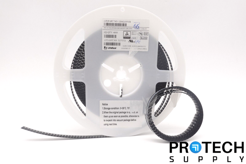 Load image into Gallery viewer, (2859/Reel) Littelfuse 1206L035YR PTC Resettable Fuse 6V 350mA 1206 NEW