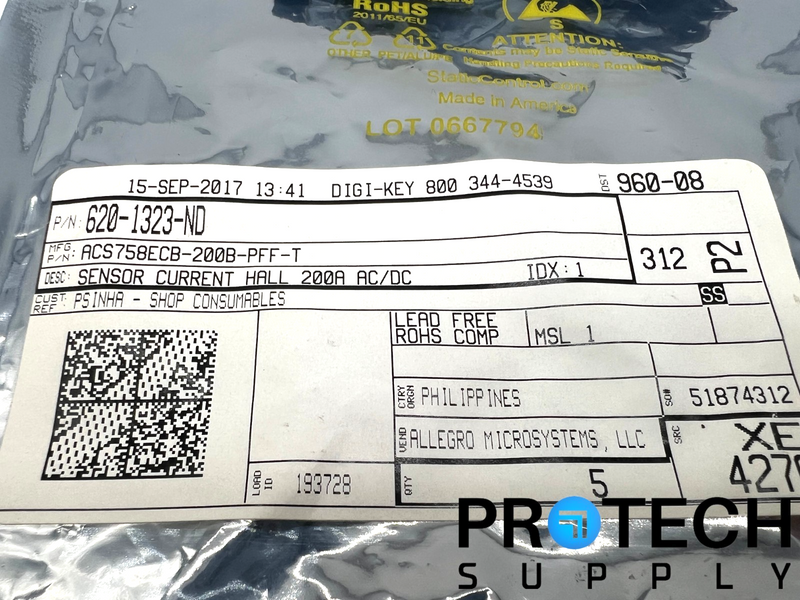 Load image into Gallery viewer, (Pack pf 4) Allegro ACS758ECB-200B-PFF-T Current Sensor with WARRANTY