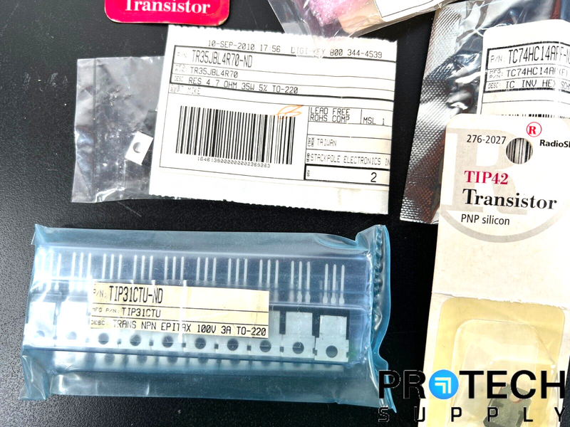 Load image into Gallery viewer, Lot of Miscellaneous capacitor/Resistor/regulator/transistor/resistor/inverter