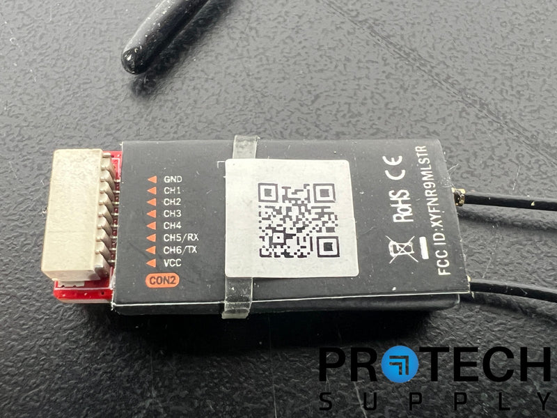 Load image into Gallery viewer, Lot of FrSky R9 Slim+ OTA Receiver Long Range Dual T Antenna / Sensor