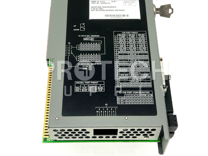 Load image into Gallery viewer, Allen-Bradley 1785-L20B/E PLC-5/20 Processor Module 96246680 A01 with WARRANTY