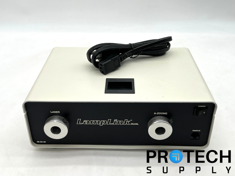 Load image into Gallery viewer, LampLink 38-32-40-000 Dual Fiber Optic Illuminator + Power Cable with WARRANTY