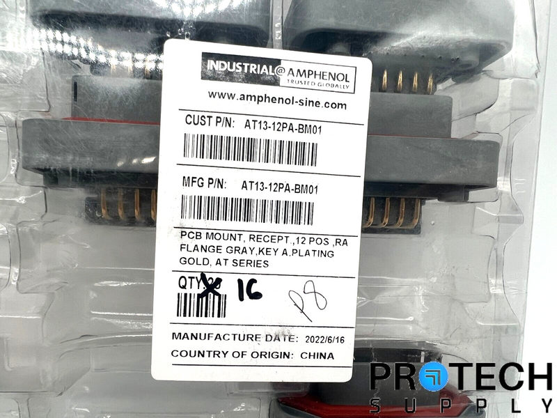 Load image into Gallery viewer, 6/Pk Amphenol Connector Header Through Hole AT13-12PA-BM01 w/ WARRANTY