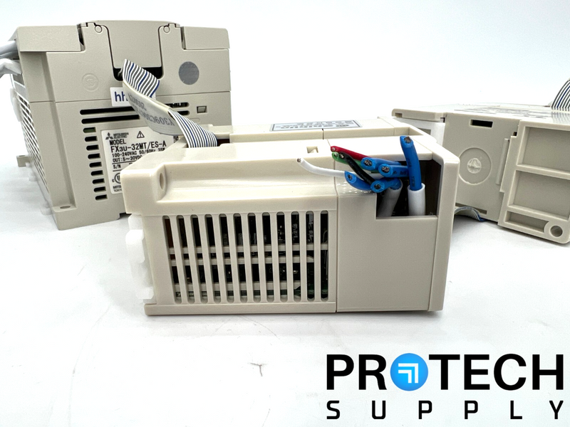 Load image into Gallery viewer, Mitsubishi MELSEC FX3U-32M CPU + AX2N-1PG Programmable Controller w/ WARRANTY