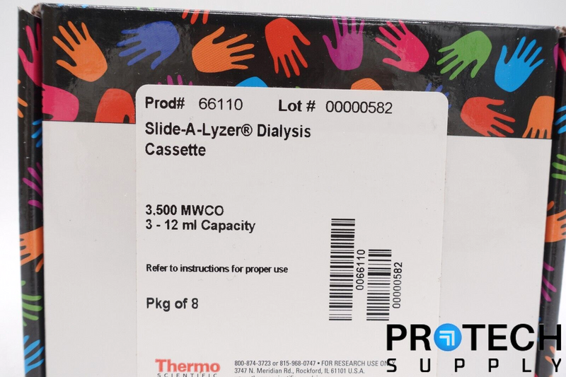 Load image into Gallery viewer, 8/Pk Thermo 66110 Slide-A-Lyzer Dialysis Cassettes NEW with WARRANTY