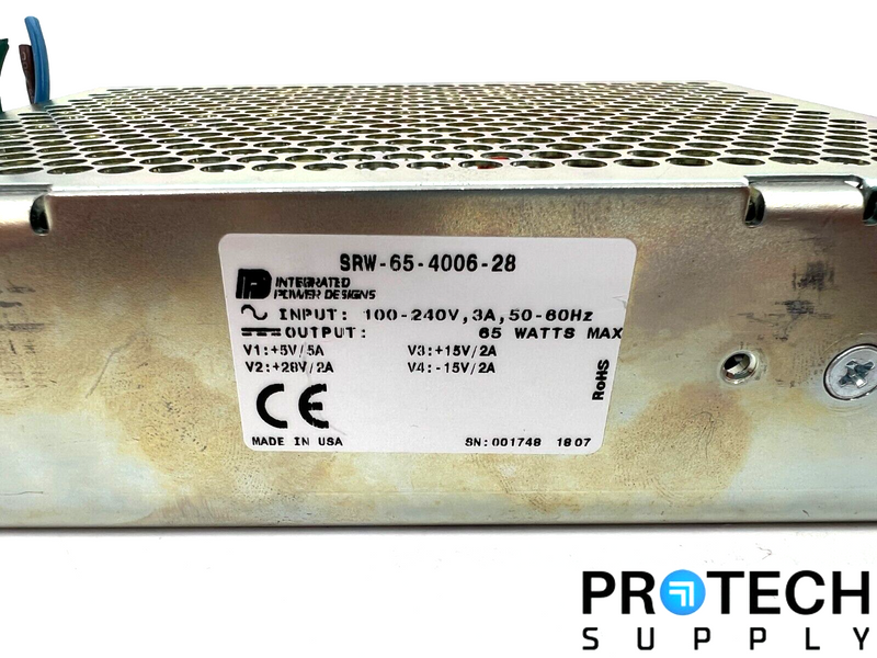 Load image into Gallery viewer, Integrated Power Designs SRW-65-4006-28 Switching Power Supply w/ WARRANTY