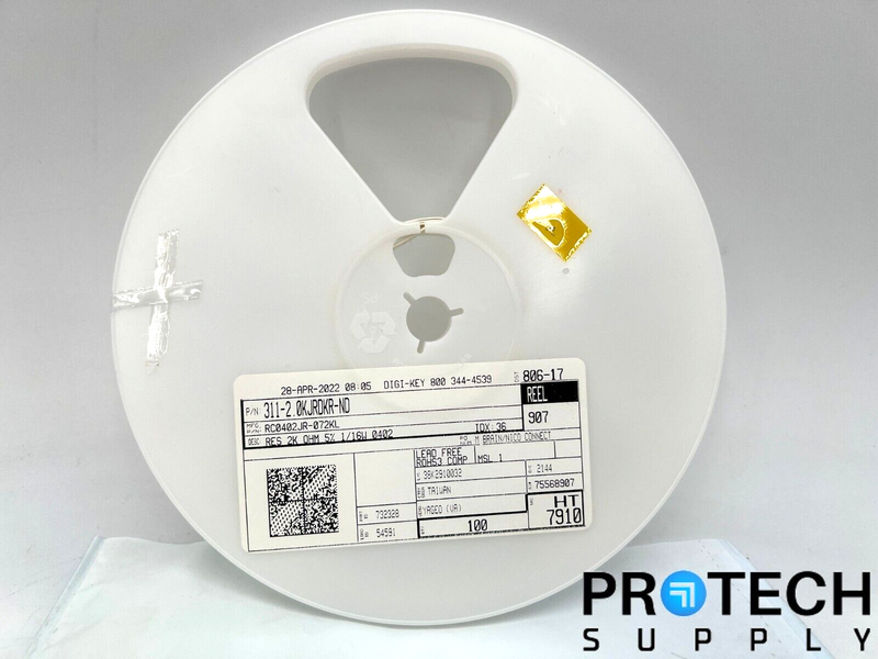 Load image into Gallery viewer, (Approx 60) Yageo Chip Resistor 311-2.0KJRDKR-ND with WARRANTY
