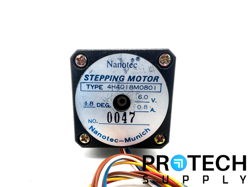 Load image into Gallery viewer, Nanotec 4H4018M0801 Stepping Motor 6.0V with WARRANTY