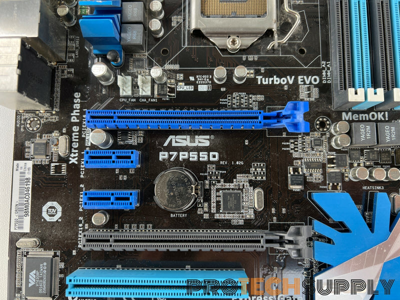 Load image into Gallery viewer, ASUS P7P55D ATX Motherboard Intel P55 LGA 1156 DDR3 with WARRANTY