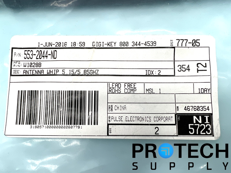 Load image into Gallery viewer, Pulse Electronics W1028B RF Antenna WLAN Whip NEW with WARRANTY