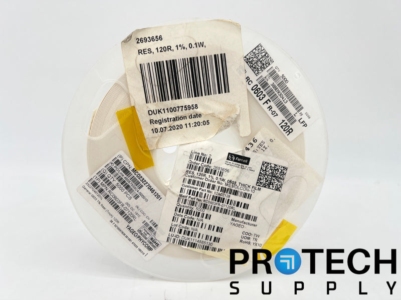 Load image into Gallery viewer, (5,000 Per Reel) YAGEO RC0603FR-07120RL Chip Resistor NEW with WARRANTY