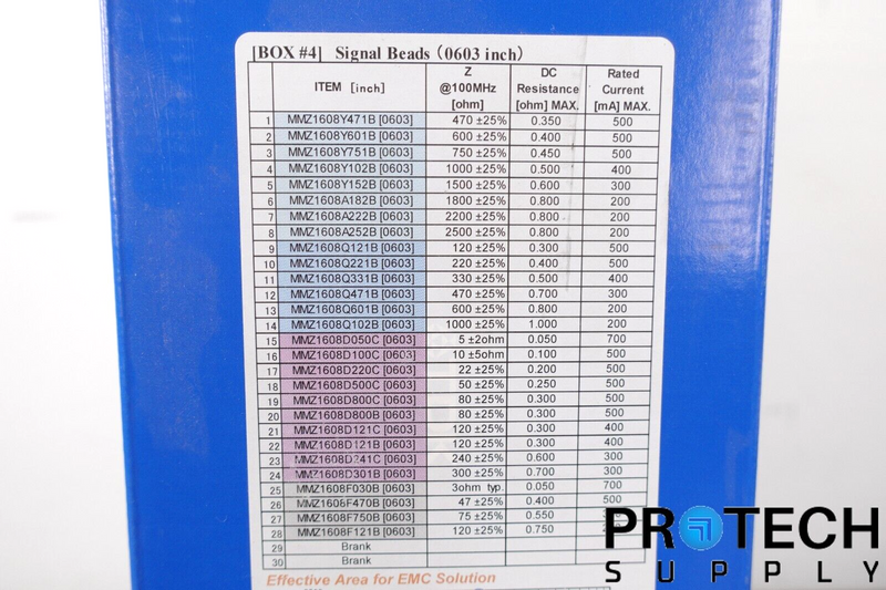 Load image into Gallery viewer, TDK Sample Box #4 Ferrite Chip Beads Power Beads with WARRANTY