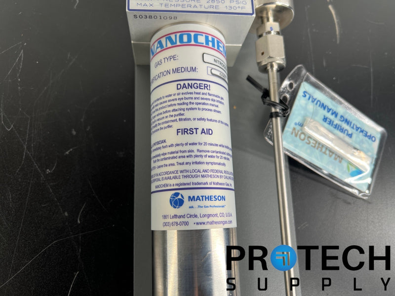 Load image into Gallery viewer, Matheson S1060-0242-001 Nitrogen Gas Purification System NEW with WARRANTY