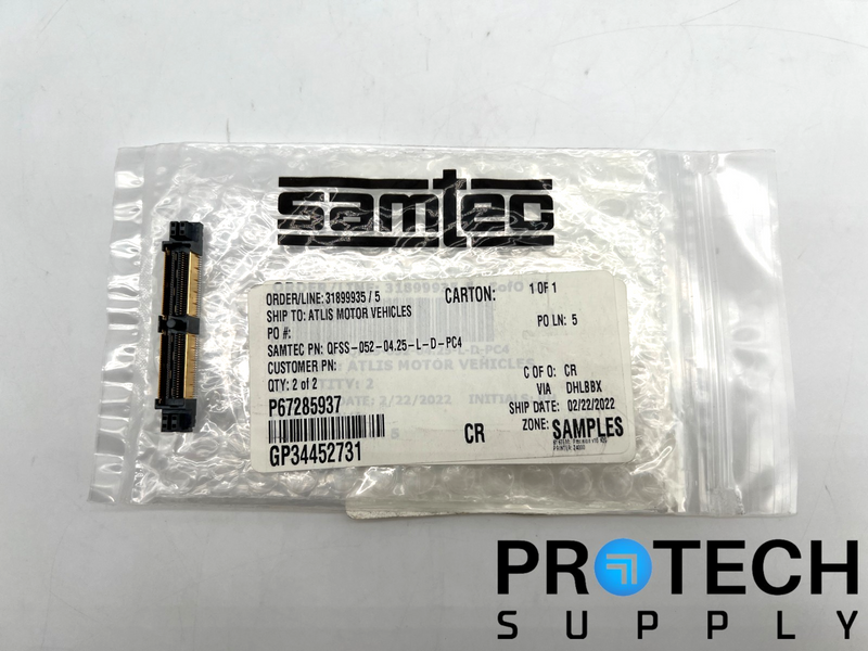 Load image into Gallery viewer, Samtec QFSS-052-04.25-L-D-PC4 Position Connector Receptacle NEW with WARRANTY