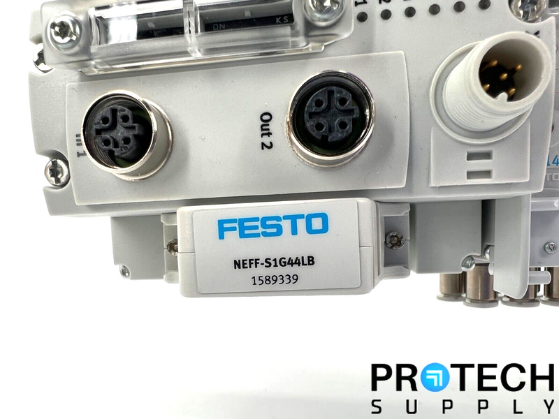 Load image into Gallery viewer, Festo 565449 Solenoid Valve + Machine Control + Plug Socket Assy with WARRANTY