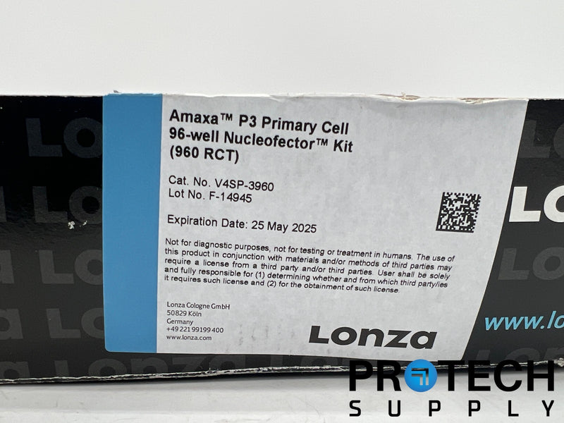 Load image into Gallery viewer, (Pack of 10) Lonza Amaxa P3 Primary Cell 96-well Nucleofector Kit with WARRANTY