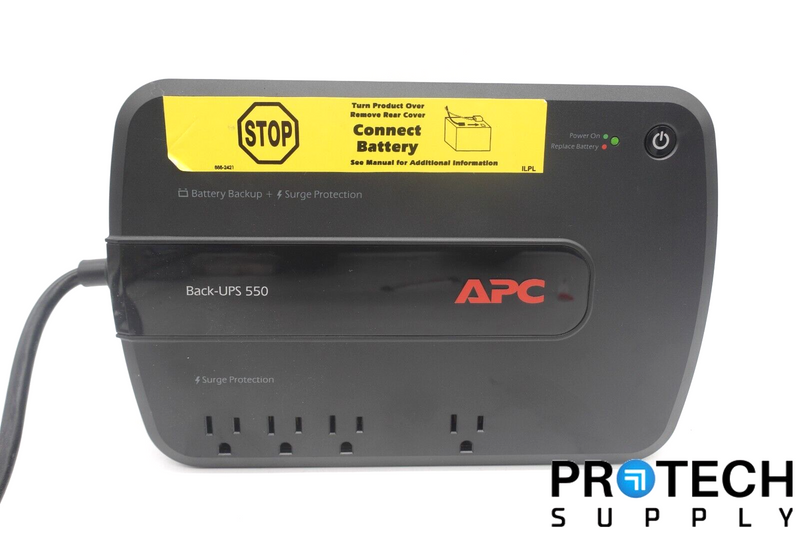 Load image into Gallery viewer, APC BE550G-LM BackUPS 550 8-Outlet Battery Back Up + Battery Included & WARRANTY