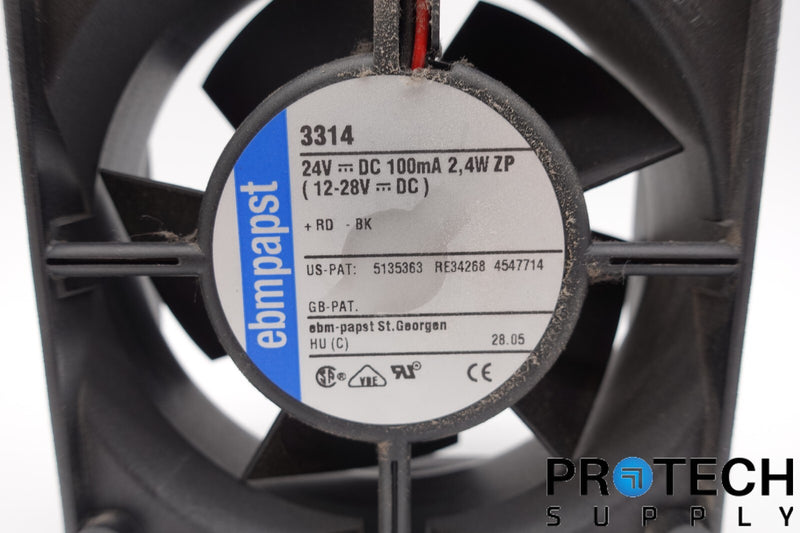 Load image into Gallery viewer, Ebmpapst 3314 24DC Cooling Fan 100mA 92 x 92mm with WARRANTY