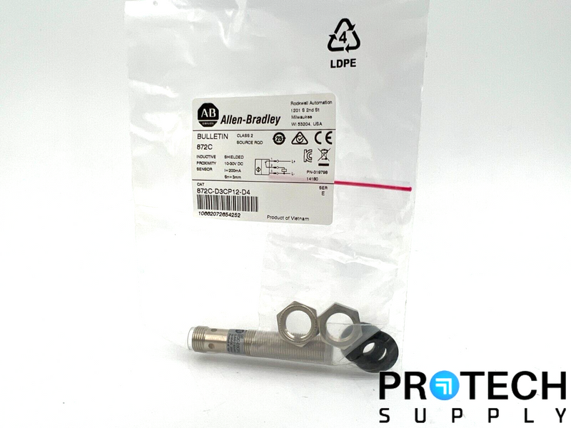 Load image into Gallery viewer, Allen-Bradley 872C-D3CP12-D4 Inductive Proximity Sensor NEW with WARRANTY