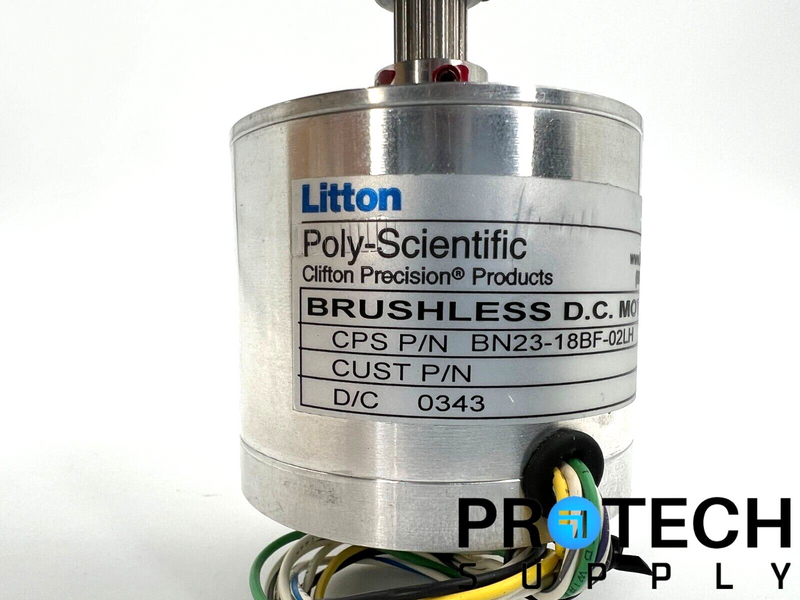 Load image into Gallery viewer, Litton BN23-18BF-02LH Brushless D.C. Motor with WARRANTY