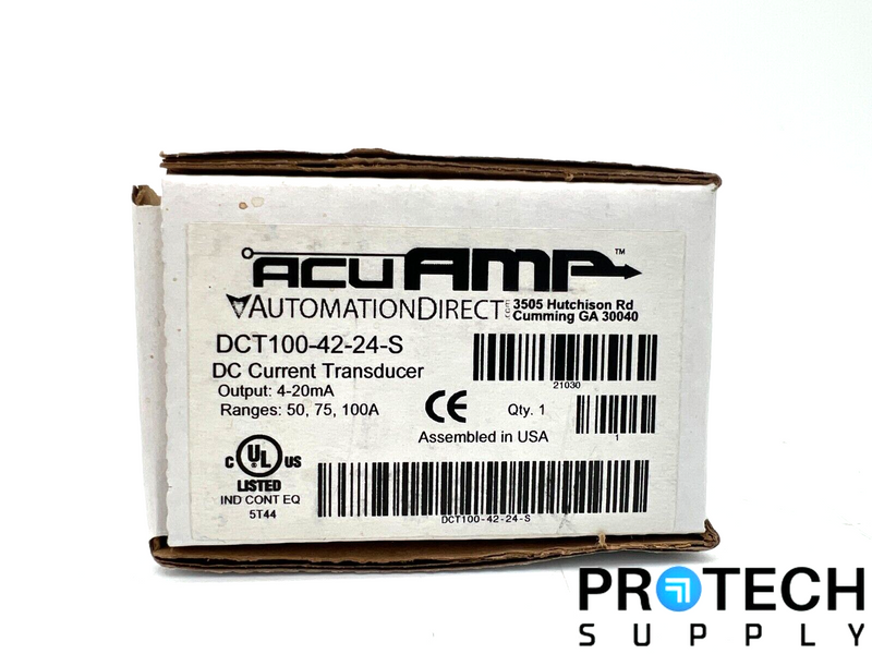 Load image into Gallery viewer, AcuAMP DC Current Transducer DCT100-42-24-S NEW with WARRANTY