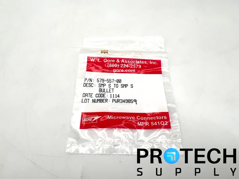 Load image into Gallery viewer, W. L. Gore & Associate 579-557-00 SMP to SMP Bullet Connector NEW with WARRANTY