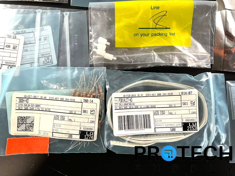 Load image into Gallery viewer, Lot of Misc IC Controllers / Diodes / Capacitors / Resistors / Indicators